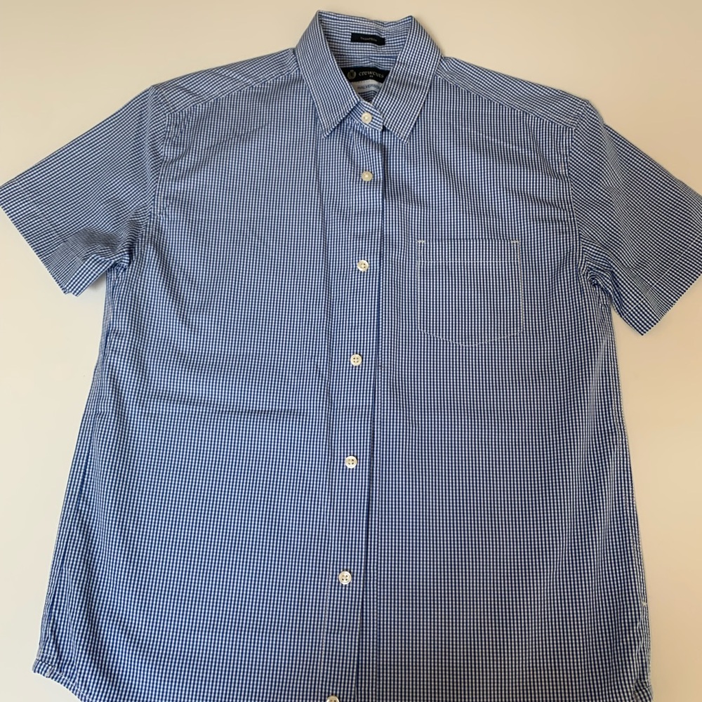 J Crew Crewcuts Boys Thompson Short-Sleeve Shirt